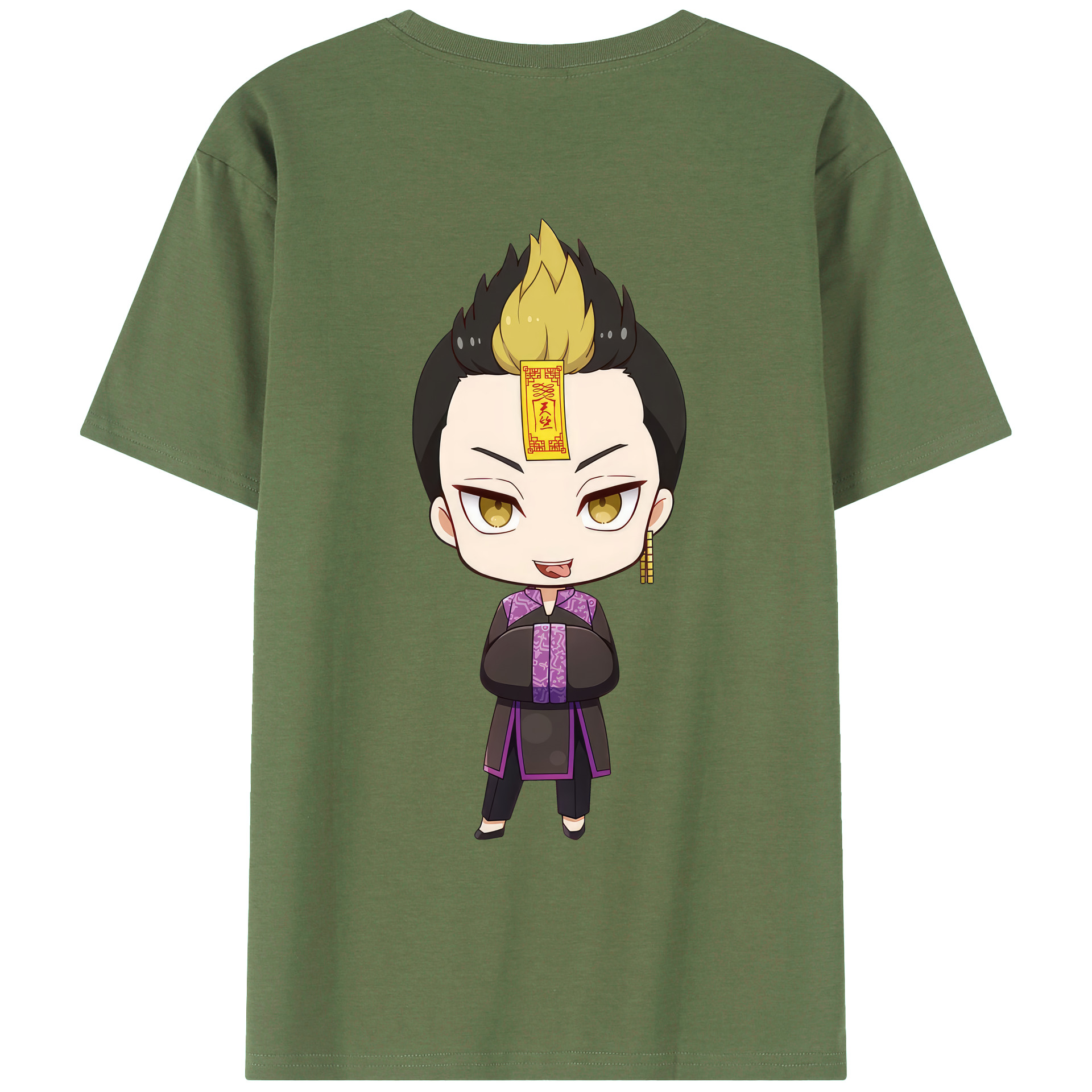 （画像用） 東京リベンジャーズ Tokyo Revengers 綿100％ メンズ半袖Tシャツ（バックプリント） 通気性